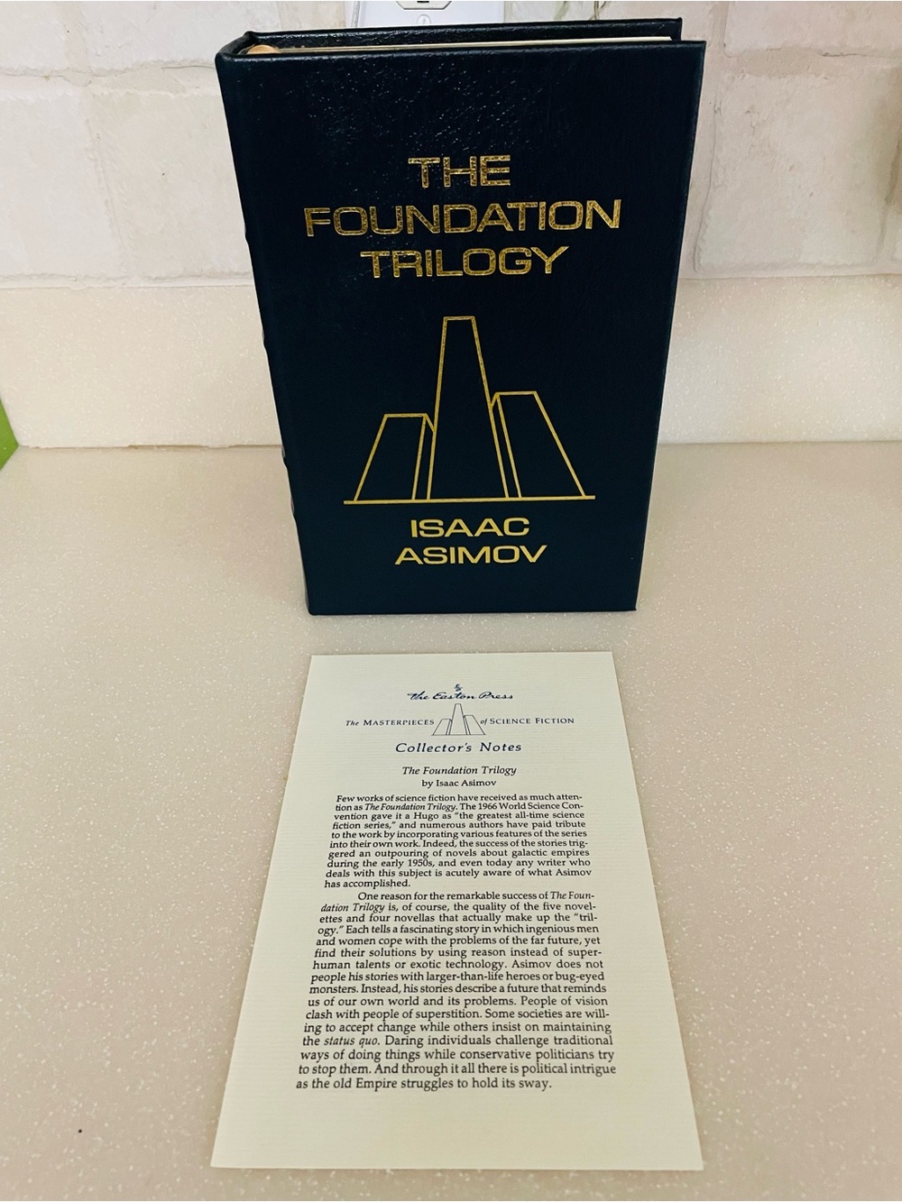 Easton Press THE FOUNDATION TRILOGY Isaac Asimov 85’ Collect Edit Leather New